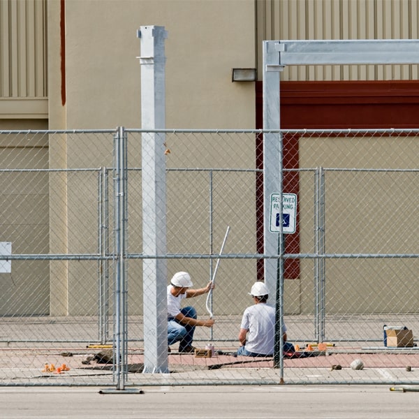 how much time can i lease the temporary fence for my work site or event in Ossineke Michigan